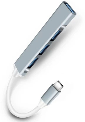 Type-C to USB 3.0 Hub - 4-Port Multi-Interface Adapter