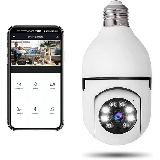 360° WiFi Security Camera - Wireless HD Panoramic Home Surveillance System