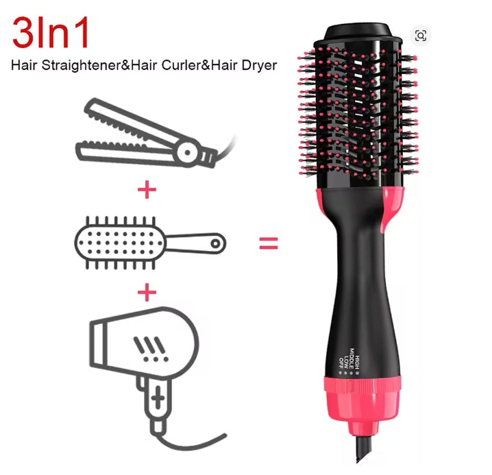 5-in-1 Hot Air Brush & Hair Dryer Volumizer