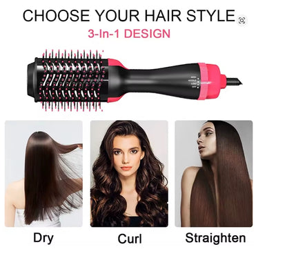5-in-1 Hot Air Brush & Hair Dryer Volumizer