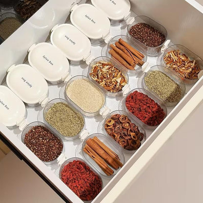 4-Drawer Acrylic Spice Organizer