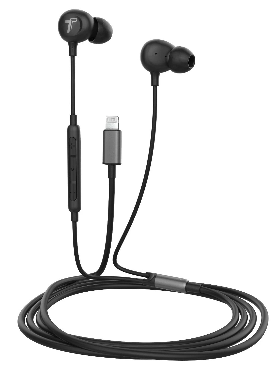 iPhone Lightning Wired Headphones with MFi Certified Connector and Mic