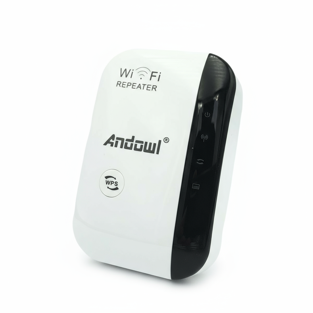 Andowl 300Mbps WiFi Extender - Wireless Range Booster Repeater