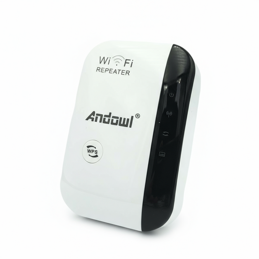 Andowl 300Mbps WiFi Extender - Wireless Range Booster Repeater