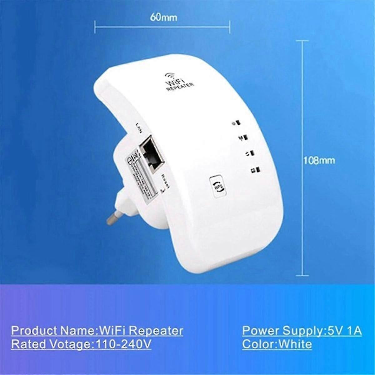 Andowl 900Mbps WiFi Extender - Wireless Range Booster Repeater