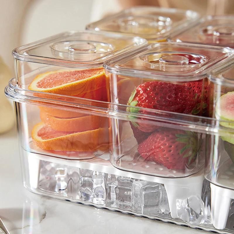 The Viral 8-Compartment Snack Organizer – Perfect for Road Trips, Picnics, & Hosting (Local Stock!)